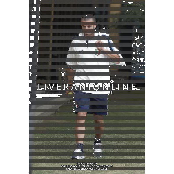 COVERCIANO 7/0/2003 ALLENAMENTO NAZIONALE ITALIANA NELLA FOTO DEL PIERO ALESSANDRO FOTO ALDO LIVERANI 