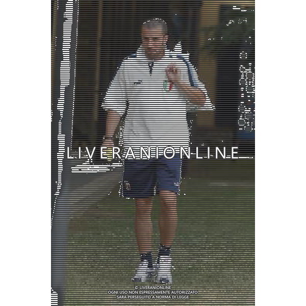 COVERCIANO 7/0/2003 ALLENAMENTO NAZIONALE ITALIANA NELLA FOTO DEL PIERO ALESSANDRO FOTO ALDO LIVERANI 