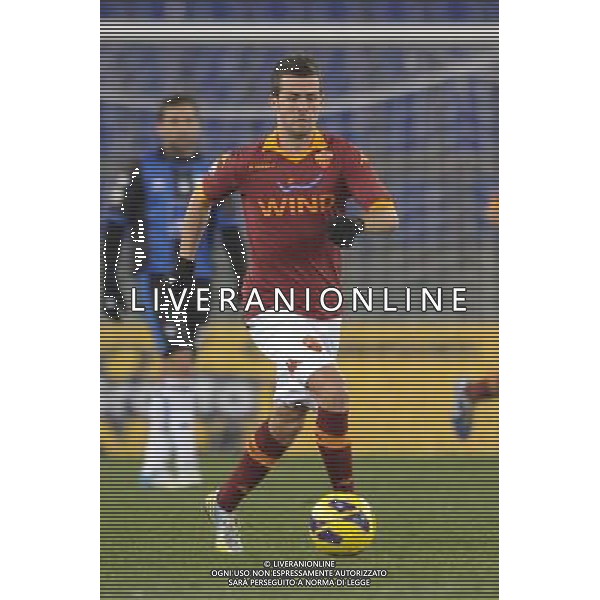 Roma - 11/12/2012 - Stadio Olimpico - Ottavi di finale TIM CUP 2012/2013 - Roma vs Atalanta - nella foto: Miralem Pjanic Â© Fabrizio Corradetti - Ag. Aldo Liverani sas