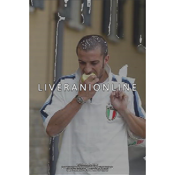 COVERCIANO 7/0/2003 ALLENAMENTO NAZIONALE ITALIANA NELLA FOTO DEL PIERO ALESSANDRO FOTO ALDO LIVERANI 