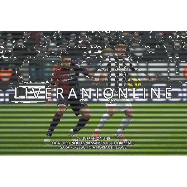 Coppa Italia TIM - Ottavi di Finale Torino 12-12-2012 Juventus - Cagliari nella foto: Murru e Isla foto Roberto Garavaglia - ag. Aldo Liverani sas
