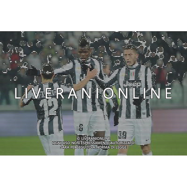 Coppa Italia TIM - Ottavi di Finale Torino 12-12-2012 Juventus - Cagliari nella foto: Giovinco segna 1 a 0 foto Roberto Garavaglia - ag. Aldo Liverani sas