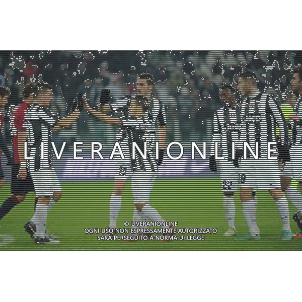 Coppa Italia TIM - Ottavi di Finale Torino 12-12-2012 Juventus - Cagliari nella foto: Giovinco segna 1 a 0 foto Roberto Garavaglia - ag. Aldo Liverani sas
