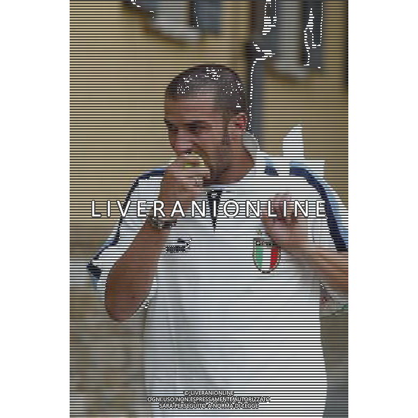 COVERCIANO 7/0/2003 ALLENAMENTO NAZIONALE ITALIANA NELLA FOTO DEL PIERO ALESSANDRO FOTO ALDO LIVERANI 
