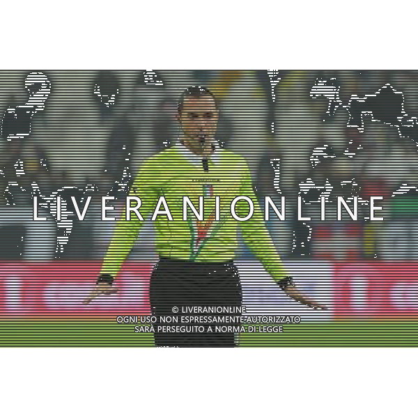 Coppa Italia TIM - Ottavi di Finale Torino 12-12-2012 Juventus - Cagliari nella foto: l\'arbitro Marco Guida di Torre Annunziata foto Roberto Garavaglia - ag. Aldo Liverani sas