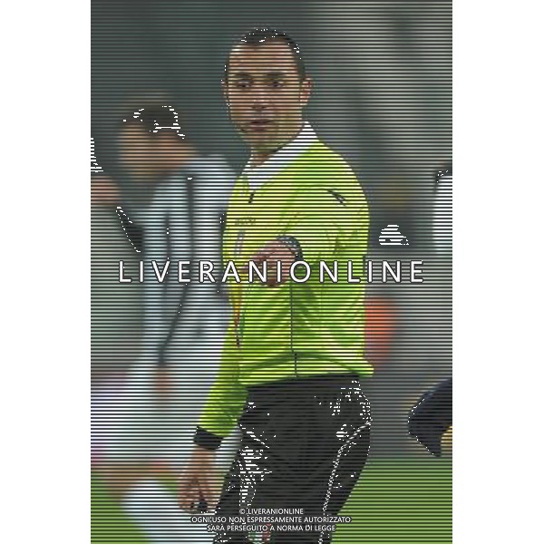 Coppa Italia TIM - Ottavi di Finale Torino 12-12-2012 Juventus - Cagliari nella foto: l\'arbitro Marco Guida di Torre Annunziata foto Roberto Garavaglia - ag. Aldo Liverani sas