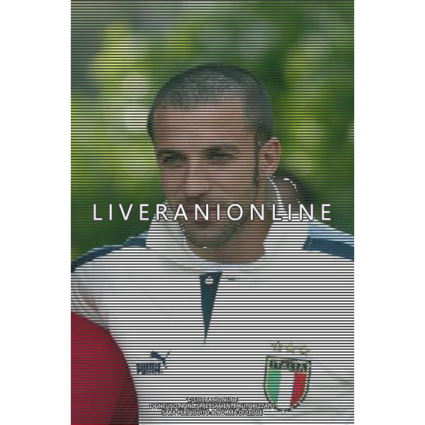 COVERCIANO 7/0/2003 ALLENAMENTO NAZIONALE ITALIANA NELLA FOTO DEL PIERO ALESSANDRO FOTO ALDO LIVERANI 