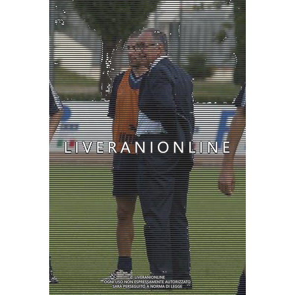 COVERCIANO 7/0/2003 ALLENAMENTO NAZIONALE ITALIANA NELLA FOTO CARRARO FRANCO-ALESSANDRO DEL PIERO FOTO ALDO LIVERANI 