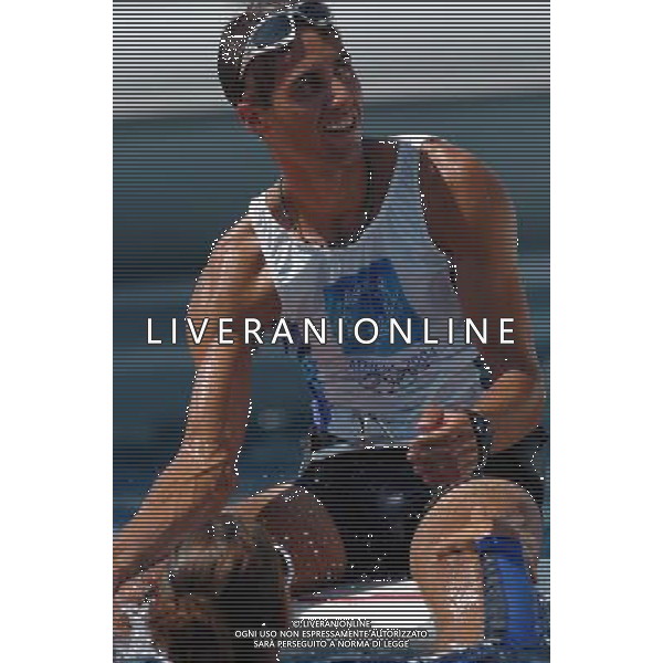 Atene 25-08.2004 olimpiadi 2004 vela classe mistral nella foto fridman gal ph marco luzzani/ag aldo Liverani s.a.s.