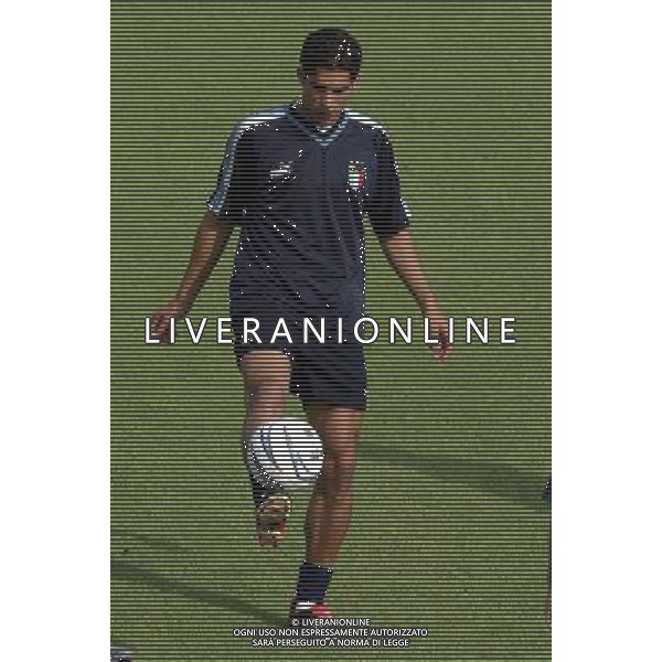 COVERCIANO 7/0/2003 ALLENAMENTO NAZIONALE ITALIANA NELLA FOTO CORRADI BERNARDO FOTO ALDO LIVERANI 