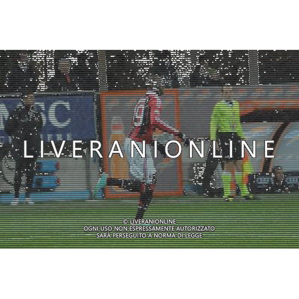 MILANO, 13-12-2012 / Œ©FOTO GIORGIO RAVEZZANI COPPA ITALIA MILAN-REGGINA NELLA FOTO : ESULTANZA DOPO IL GOL DI NJANG ©/Agenzia Aldo Liverani Sas