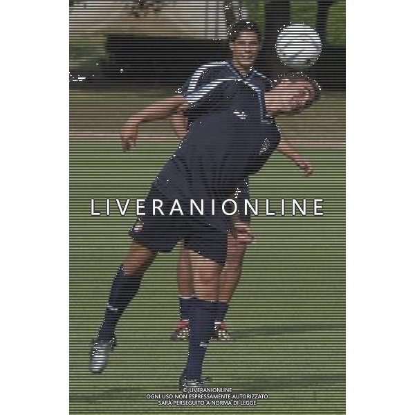 COVERCIANO 7/0/2003 ALLENAMENTO NAZIONALE ITALIANA NELLA FOTO CANNAVARO FABIO FOTO ALDO LIVERANI 