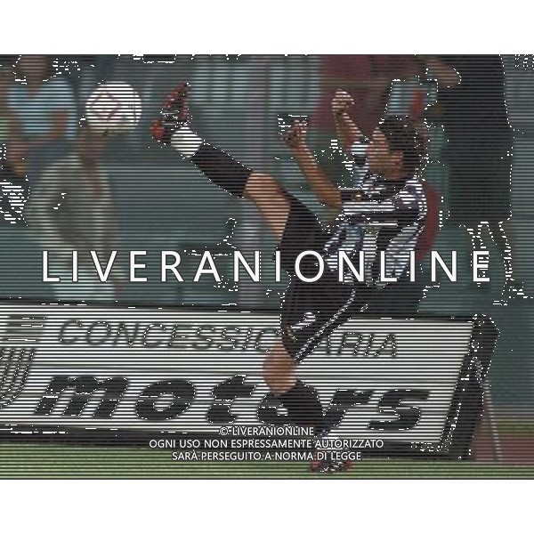 LIVORNO-ASCOLI COPPA ITALIA TIM CUP 22/08/2004 NELLA FOTO: FINI FOTO BIZZI/AG. ALDO LIVERANI