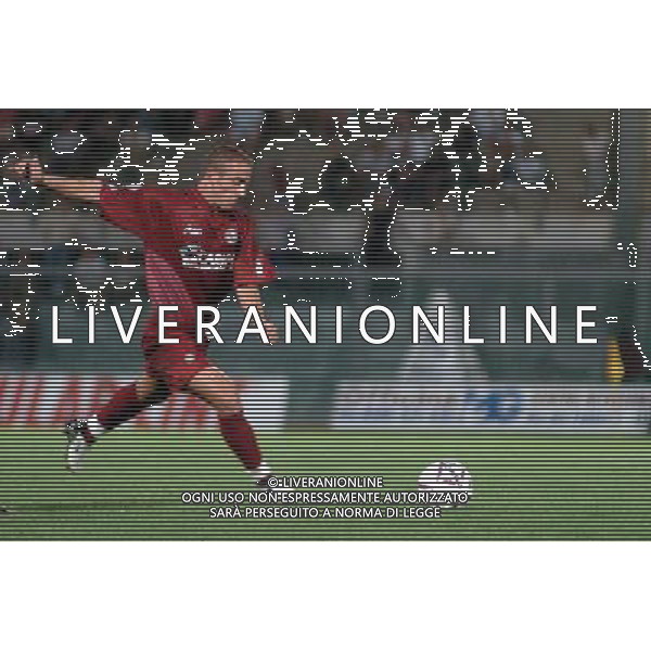 LIVORNO-ASCOLI COPPA ITALIA TIM CUP 22/08/2004 NELLA FOTO: GIALLOMBARDO ANDREA FOTO BIZZI/AG. ALDO LIVERANI