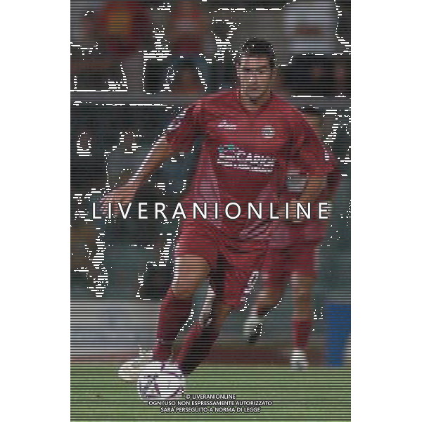 LIVORNO-ASCOLI COPPA ITALIA TIM CUP 22/08/2004 NELLA FOTO: CRISTIANO LUCARELLI FOTO BIZZI/AG. ALDO LIVERANI