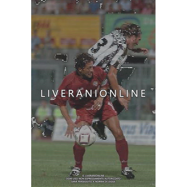 LIVORNO-ASCOLI COPPA ITALIA TIM CUP 22/08/2004 NELLA FOTO: PROTTI IGOR E MODESTO FOTO BIZZI/AG. ALDO LIVERANI