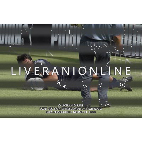 COVERCIANO 7/0/2003 ALLENAMENTO NAZIONALE ITALIANA NELLA FOTO GIANLUIGI BUFFON FOTO ALDO LIVERANI 