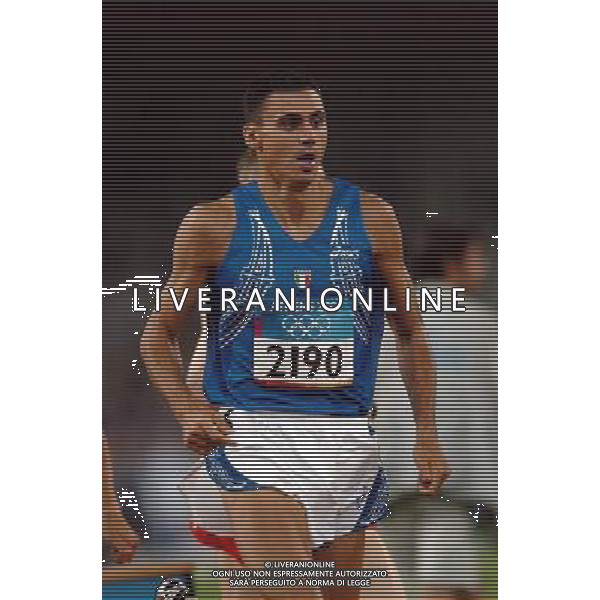 Olimpiadi Atene 25/08/2004 atletica 800m uomini nella foto longo andrea foto marco luzzani/agenzia aldo liverani