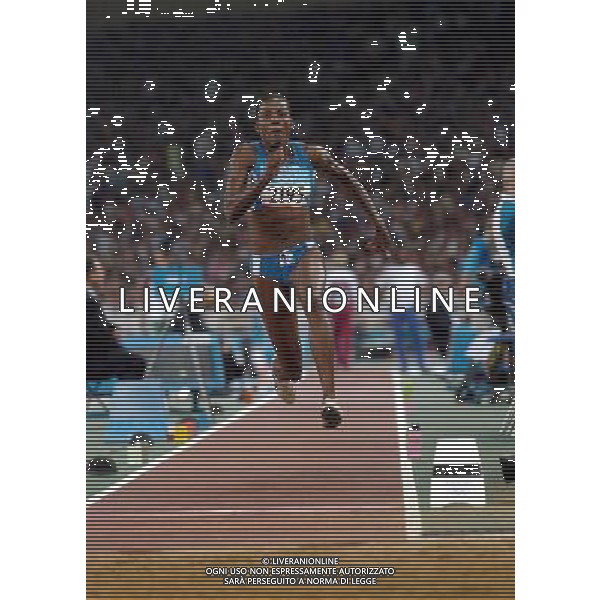 Olimpiadi Atene 25/08/2004 atletica salto in lungo donne nella foto fiona may foto marco luzzani/agenzia aldo liverani