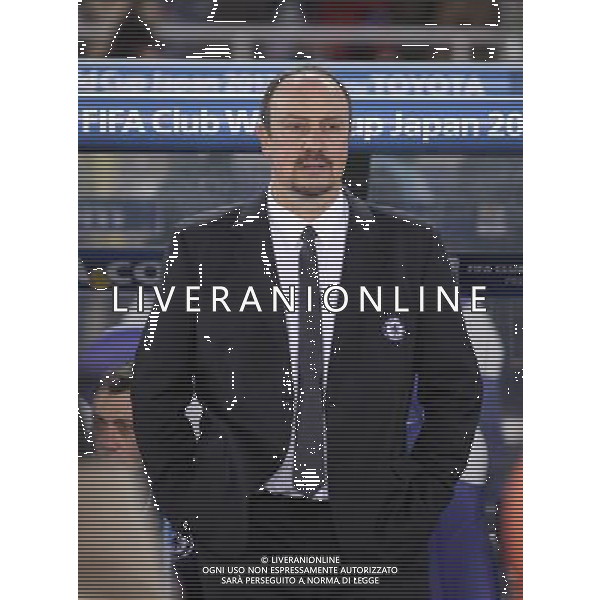 Chelsea v Corinthians (0-1) FIFA Club World Cup 2012 Final 16/12/12 FIFA Club World Cup 2012 Dejected Rafa Benitez as Chelsea are defeated Photo: Masahide Tomikoshi Fotosports International ©PHOTOSHOT/AGENZIA ALDO LIVERANI SAS - ITALY ONLY - EDITORIAL USE ONLY