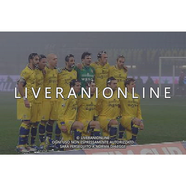 MILANO, 18-12-2012 / Œ©FOTO COPPA ITALIA INTER-VERONA NELLA FOTO : VERONA FORMAZIONE ©AGENZIA ALDO LIVERANI SAS