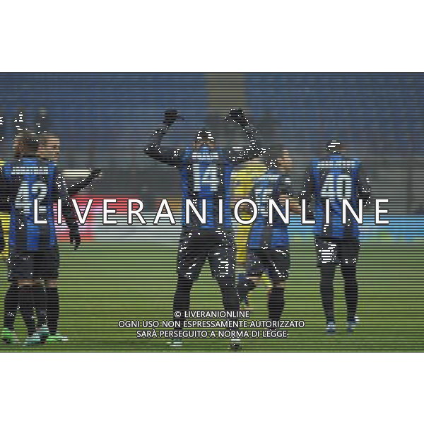 MILANO, 18-12-2012 / Œ©FOTO COPPA ITALIA INTER-VERONA NELLA FOTO : ESULTANZA GUARIN DOPO IL GOL ©AGENZIA ALDO LIVERANI SAS