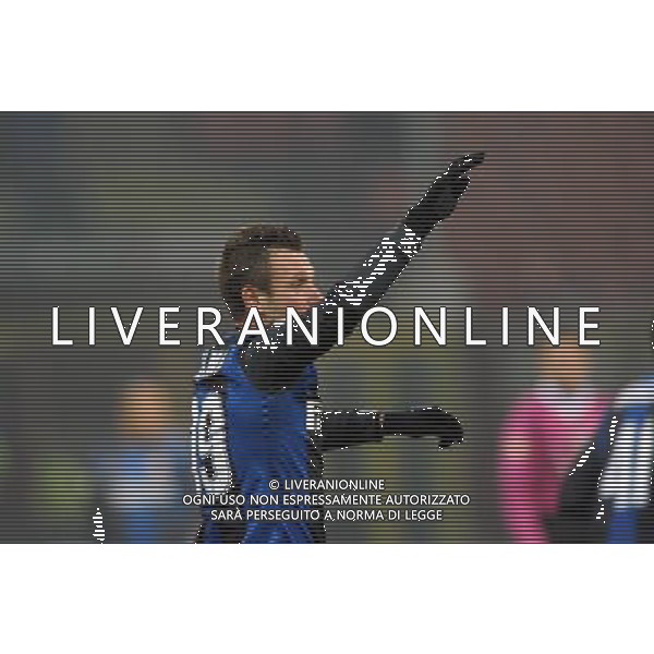 MILANO, 18-12-2012 / å©FOTO COPPA ITALIA INTER-VERONA NELLA FOTO : ESULTANZA CASSANO ©AGENZIA ALDO LIVERANI SAS