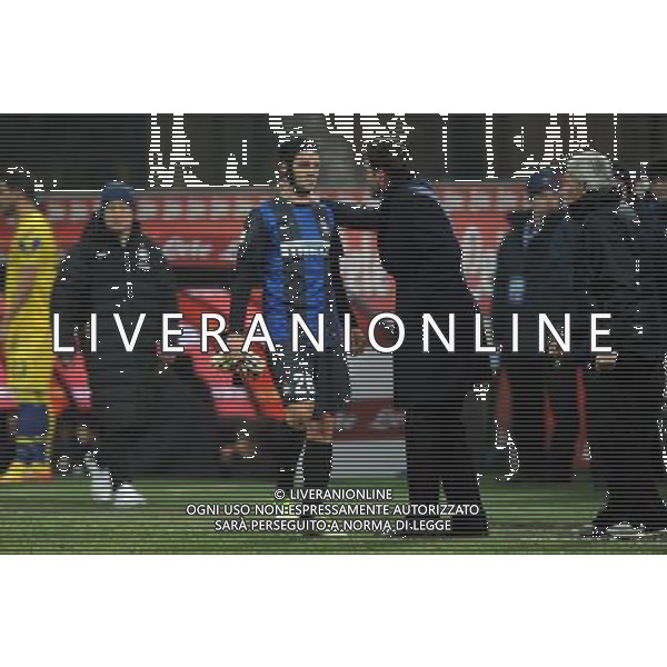MILANO, 18-12-2012 / å©FOTO COPPA ITALIA INTER-VERONA NELLA FOTO : CHIVU - STRAMACCIONI ©AGENZIA ALDO LIVERANI SAS