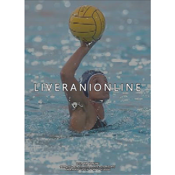 Olimpiadi Atene 26/08/2004 finale pallanuoto Setterosa Italia - Grecia nella foto allucci carmela foto marco luzzani/ag aldo liverani