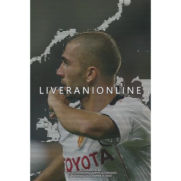 montercarlo 27/08/2004 super cup monaco porto-valencia nella foto di vaio marco esulta per il goal 0-2 ag: aldo liverani-venewia