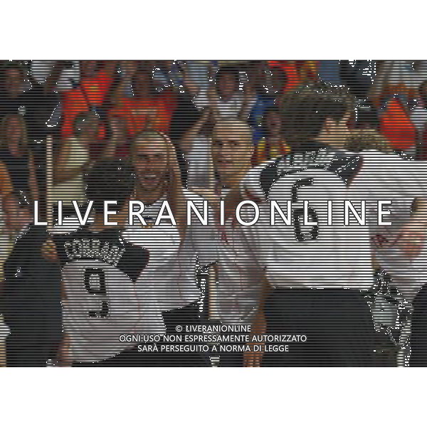 montercarlo 27/08/2004 super cup monaco porto-valencia nella foto di vaio marco esulta per il goal 0-2 ag: aldo liverani-venewia