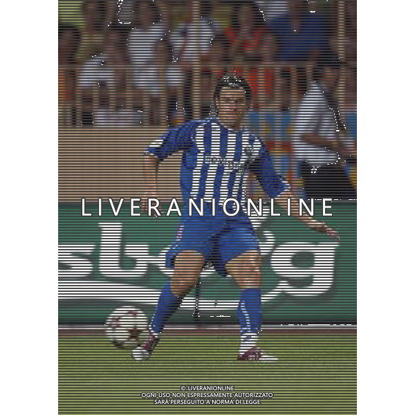 montercarlo 27/08/2004 super cup monaco porto-valencia nella foto nuno valente ag: aldo liverani-venezia