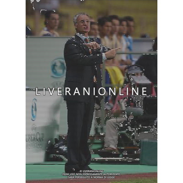 montercarlo 27/08/2004 super cup monaco porto-valencia nella foto ranieri claudio allenatore del valencia ag: aldo liverani-venewia