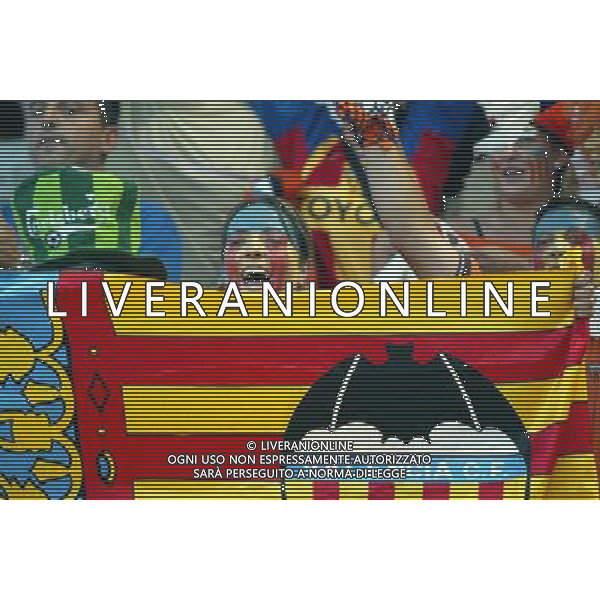 montercarlo 27/08/2004 super cup monaco porto-valencia nella foto tifosi del valencia ag: aldo liverani-venezia