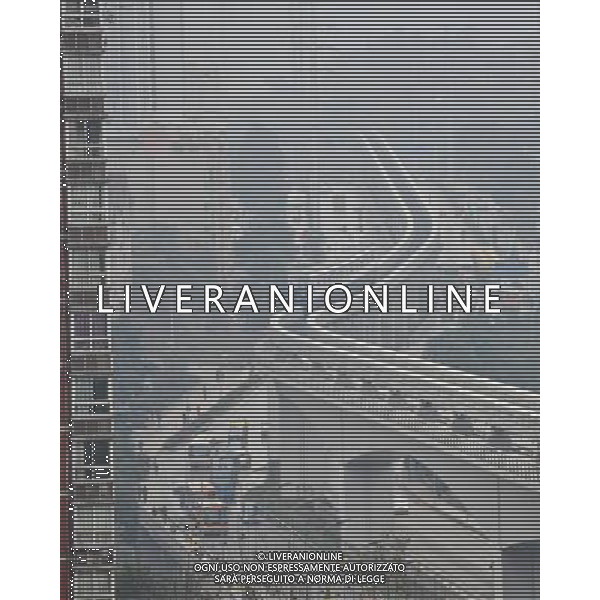 (121228) -- CHONGQING, Dec. 28, 2012 () -- Il Treno della monorotaia della linea numero 3 line di Chongqing nel sud ovest della Cina, Dec. 28, 2012 (/Liu Chan) (zn) ©Photoshot/AGENZIA ALDO LIVERANI SAS-ITALY ONLY - EDITORIAL USE ONLY