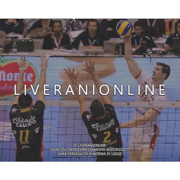 Del Monte Coppa Italia Serie A1 di Volley 2012 Semifinale 1 Milano - 29.12.2012 Itas Diatec Trentino-Tonno Calippo Vibo Valentia Nella Foto:jan stokr /Ph.Vitez-Ag. Aldo Liverani