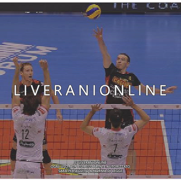 Del Monte Coppa Italia Serie A1 di Volley 2012 Semifinale 1 Milano - 29.12.2012 Itas Diatec Trentino-Tonno Calippo Vibo Valentia Nella Foto:denis kaliberda /Ph.Vitez-Ag. Aldo Liverani