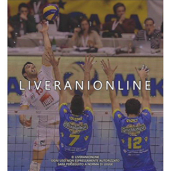 Del Monte Coppa Italia Serie A1 di Volley 2012 Semifinale 2 Milano - 29.12.2012 Lube Banca Macerata-Casa Modena Nella Foto:sasa starovic /Ph.Vitez-Ag. Aldo Liverani