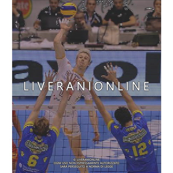 Del Monte Coppa Italia Serie A1 di Volley 2012 Semifinale 2 Milano - 29.12.2012 Lube Banca Macerata-Casa Modena Nella Foto:ivan zaytsev /Ph.Vitez-Ag. Aldo Liverani