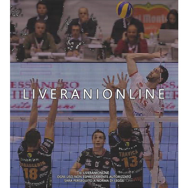 Del Monte Coppa Italia Serie A1 di Volley 2012 Finale Milano - 30.12.2012 Itas Diatec Trentino-Lube Banca Macerata Nella Foto:matey kaziyski /Ph.Vitez-Ag. Aldo Liverani