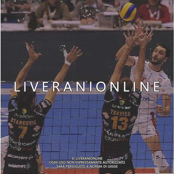 Del Monte Coppa Italia Serie A1 di Volley 2012 Finale Milano - 30.12.2012 Itas Diatec Trentino-Lube Banca Macerata Nella Foto:matey kaziyski /Ph.Vitez-Ag. Aldo Liverani
