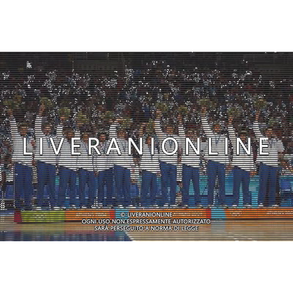 ATENE 28/08/04 -OLIMPIADI 2004- FINALE PALLACANERSTRO MASCHILE ITALIA-ARGENTINA NELLA FOTO:PREMIAZIONE(ARGENTO) PH: LUZZANI/AG. ALDO LIVERANI