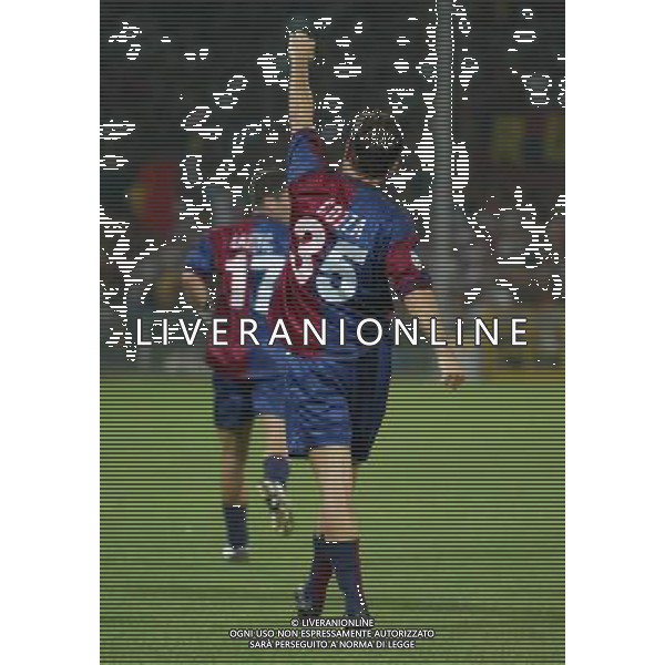 GENOVA 29/8/2004 COPPA ITALIA TIM GENOA-TORINO NELLA FOTO LAESULTANZA DI COZZI FOTO FILIPPO VENEZIA/AG ALDO LIVERANI