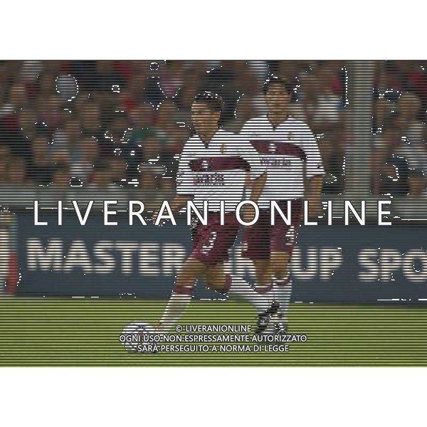 genova 30/08/2004 coppa italia genoa - torino nella foto Codrea Paul Costantin ag.Aldo Liverani-Venezia 