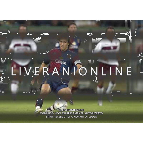 genova 30/08/2004 coppa italia genoa - torino nella foto Brevi Ezio ag.Aldo Liverani-Venezia 