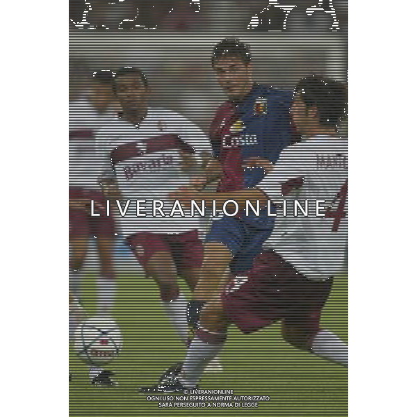 genova 30/08/2004 coppa italia genoa - torino nella foto Cozza Francesco ag.Aldo Liverani-Venezia 