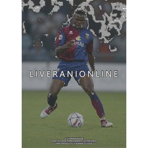 genova 30/08/2004 coppa italia genoa - torino nella foto Makinwa Ayodele ag.Aldo Liverani-Venezia 