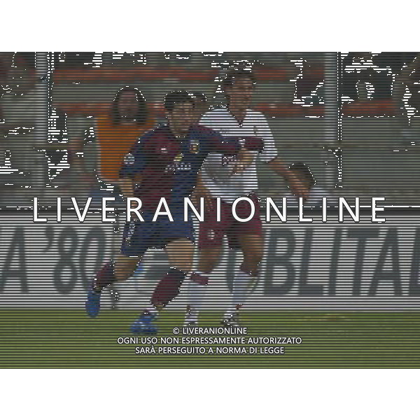 genova 30/08/2004 coppa italia genoa - torino nella foto Milito Diego Alberto ag.Aldo Liverani-Venezia 