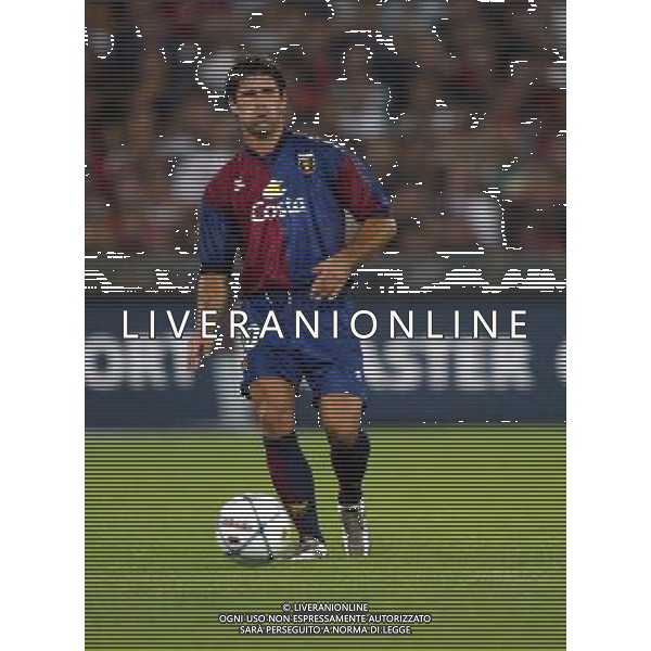 genova 30/08/2004 coppa italia genoa - torino nella foto Sottil Andrea ag.Aldo Liverani-Venezia 