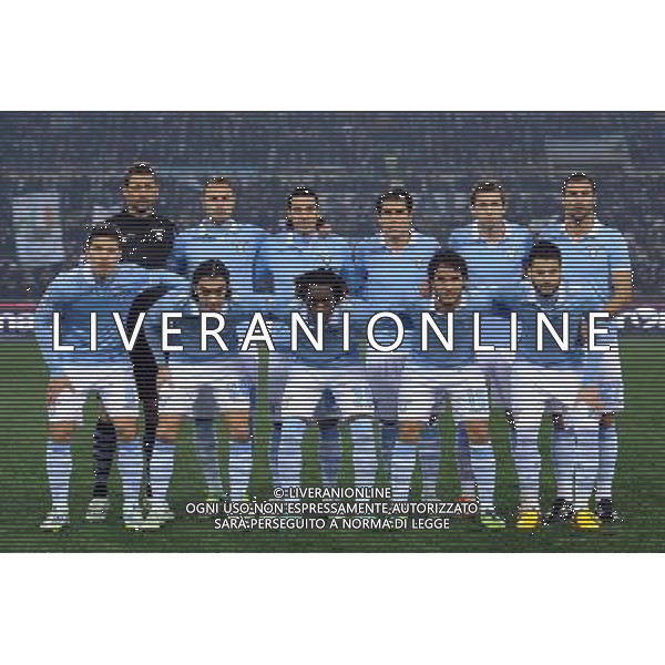 Roma - 08/01/2013 - Stadio Olimpico - TIM CUP 2012-2013 - Quarti di Finale - Lazio vs Catania - nella foto: Formazione SS Lazio å© Fabrizio Corradetti - Ag. Aldo Liverani sas